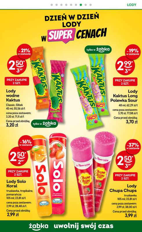 Żabka - gazetka promocyjna Gazetka od środy 12.08 do wtorku 25.08 - strona 58