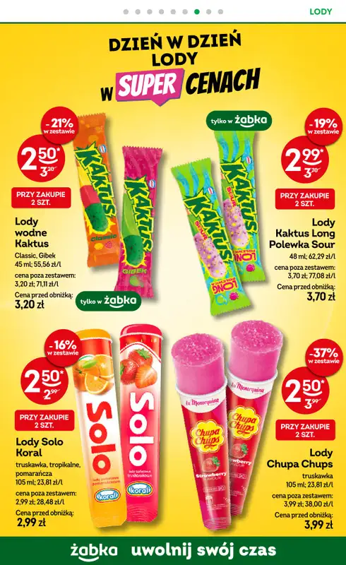 Żabka - gazetka promocyjna Gazetka od środy 12.08 do wtorku 25.08 - strona 58