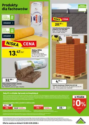 Leroy Merlin - gazetka promocyjna Czas na remont od środy 12.08 do wtorku 08.09 - strona 38