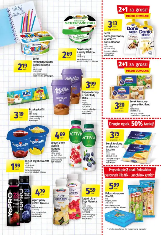 Społem - gazetka promocyjna Gazetka Społem Białystok od środy 12.08 do czwartku 03.09 - strona 9