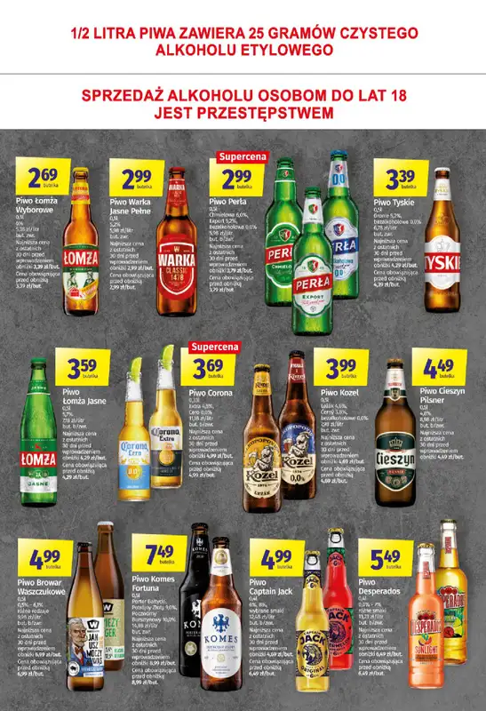 Społem - gazetka promocyjna Gazetka Społem Białystok od środy 12.08 do czwartku 03.09 - strona 24