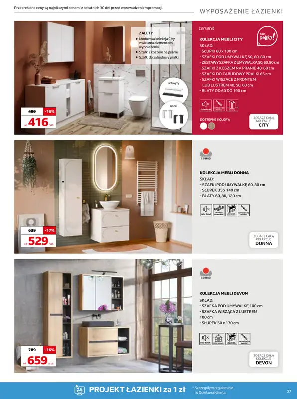 Komfort - gazetka promocyjna Gazetka od środy 12.08 do wtorku 15.09 - strona 27