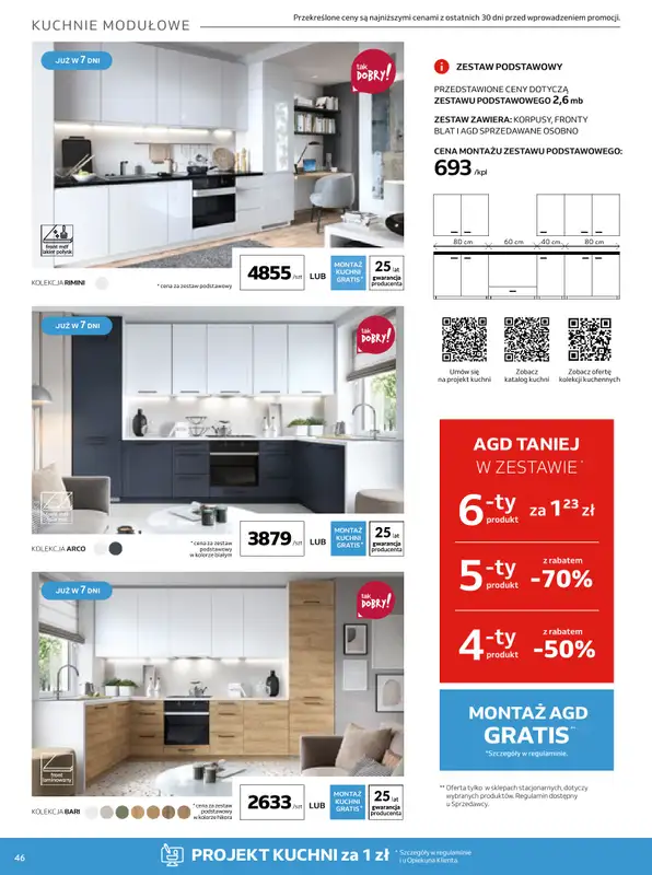 Komfort - gazetka promocyjna Gazetka od środy 12.08 do wtorku 15.09 - strona 46