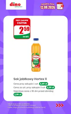 Dino - gazetka promocyjna Specjalna oferta na 12.08.2026 - promocje spoza gazetki od środy 12.08 do środy 12.08 - strona 7