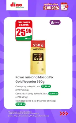 Dino - gazetka promocyjna Specjalna oferta na 12.08.2026 - promocje spoza gazetki od środy 12.08 do środy 12.08 - strona 3