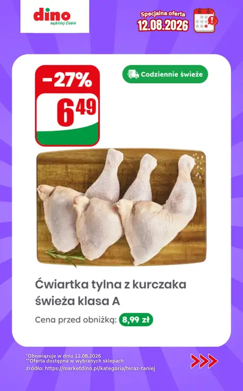 Dino - gazetka promocyjna Specjalna oferta na 12.08.2026 - promocje spoza gazetki   - strona 2