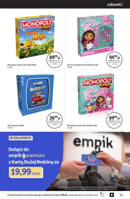 Empik - gazetka promocyjna Tom kultury: zabawki od środy 12.08 do wtorku 25.08 - strona 21