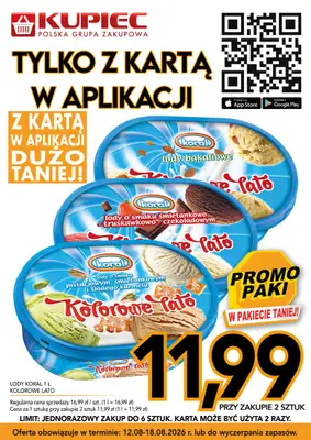 Kupiec - gazetka promocyjna Promopaki od środy 12.08 do wtorku 18.08 - strona 2