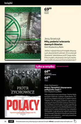 Empik - gazetka promocyjna Tom kultury: książki od środy 12.08 do wtorku 25.08 - strona 36