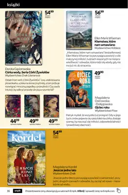 Empik - gazetka promocyjna Tom kultury: książki od środy 12.08 do wtorku 25.08 - strona 16