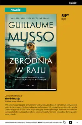 Empik - gazetka promocyjna Tom kultury: książki od środy 12.08 do wtorku 25.08 - strona 19