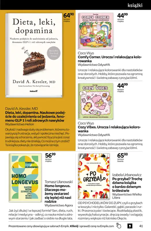 Empik - gazetka promocyjna Tom kultury: książki od środy 12.08 do wtorku 25.08 - strona 41