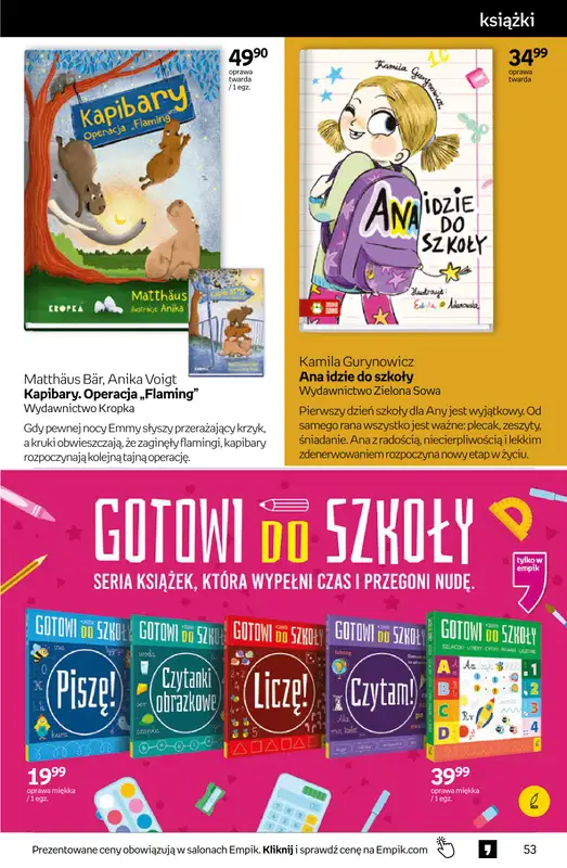 Empik - gazetka promocyjna Tom kultury: książki od środy 12.08 do wtorku 25.08 - strona 53