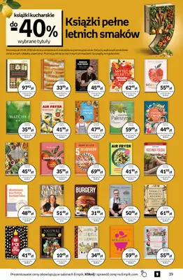 Empik - gazetka promocyjna Tom kultury: książki od środy 12.08 do wtorku 25.08 - strona 39