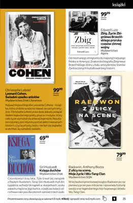 Empik - gazetka promocyjna Tom kultury: książki od środy 12.08 do wtorku 25.08 - strona 35