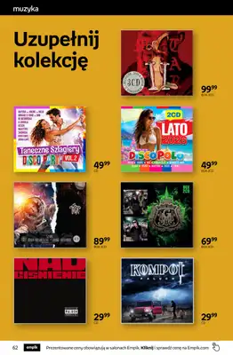 Empik - gazetka promocyjna Tom kultury: muzyka od środy 12.08 do wtorku 25.08 - strona 9