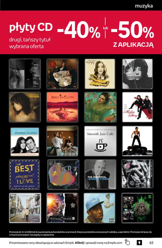 Empik - gazetka promocyjna Tom kultury: muzyka od środy 12.08 do wtorku 25.08 - strona 10