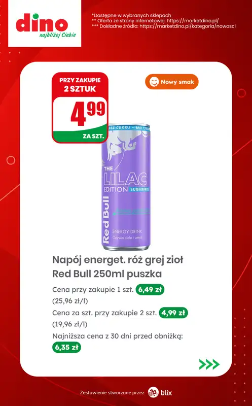 Dino - gazetka promocyjna Nowości w Dino! od środy 12.08  - strona 4