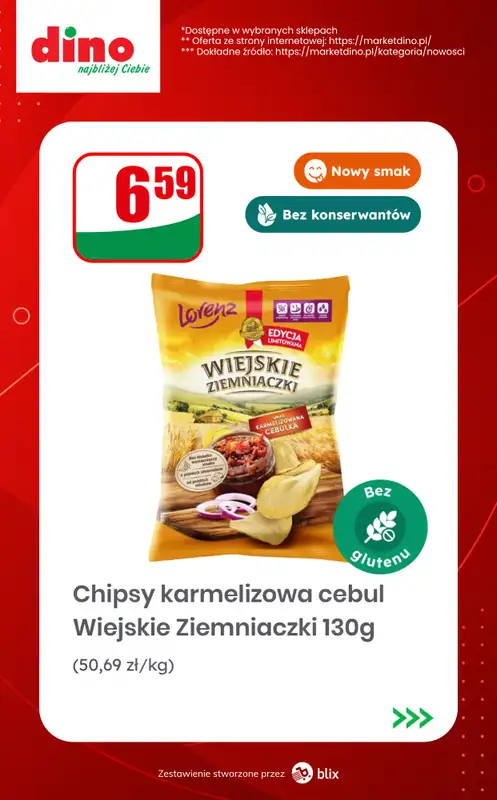 Dino - gazetka promocyjna Nowości w Dino! od środy 12.08  - strona 6