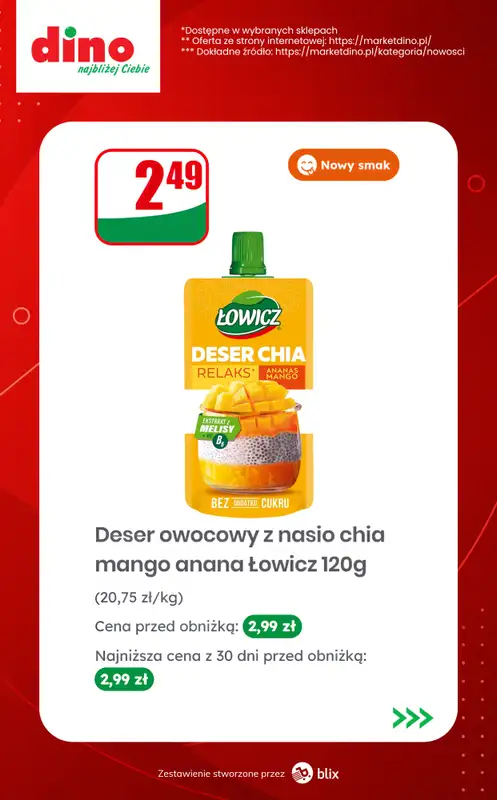 Dino - gazetka promocyjna Nowości w Dino! od środy 12.08  - strona 5