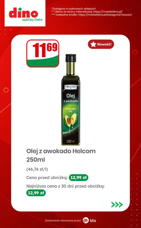 Dino - gazetka promocyjna Nowości w Dino! od środy 12.08  - strona 7