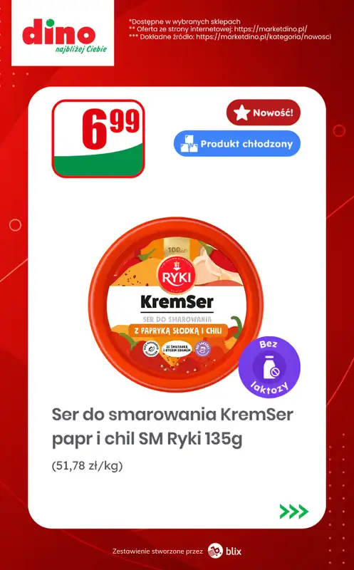 Dino - gazetka promocyjna Nowości w Dino! od środy 12.08  - strona 8