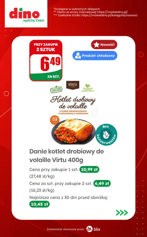 Dino - gazetka promocyjna Nowości w Dino! od środy 12.08  - strona 10