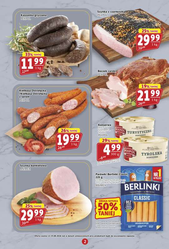 Prim Market - gazetka promocyjna Gazetka od czwartku 13.08 do środy 19.08 - strona 2