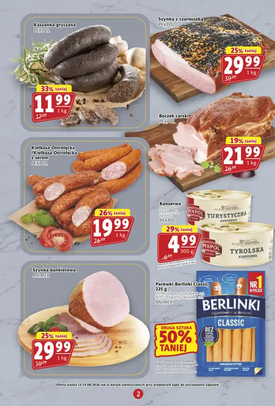 Prim Market - gazetka promocyjna Gazetka od czwartku 13.08 do środy 19.08 - strona 2