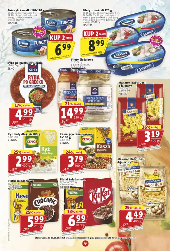 Prim Market - gazetka promocyjna Gazetka od czwartku 13.08 do środy 19.08 - strona 9