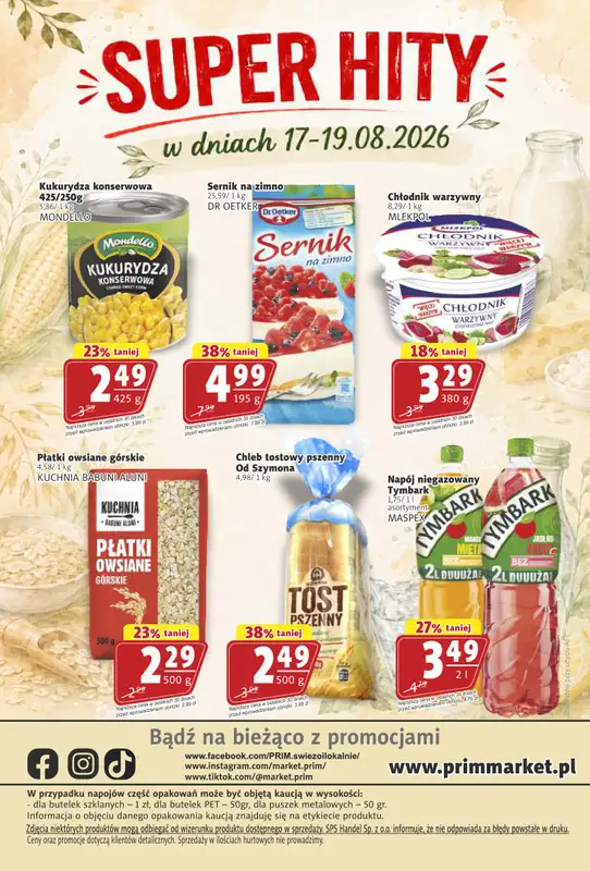 Prim Market - gazetka promocyjna Gazetka od czwartku 13.08 do środy 19.08 - strona 16