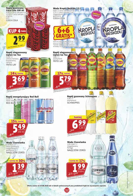 Prim Market - gazetka promocyjna Gazetka od czwartku 13.08 do środy 19.08 - strona 12