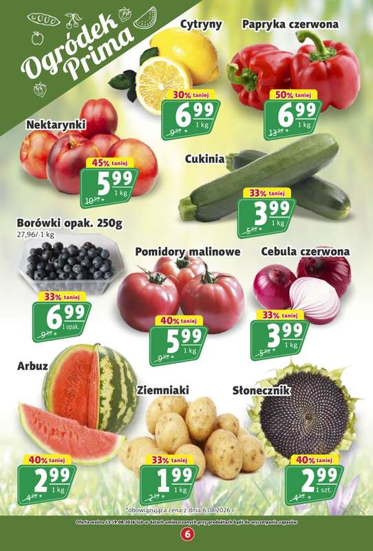 Prim Market - gazetka promocyjna Gazetka od czwartku 13.08 do środy 19.08 - strona 6