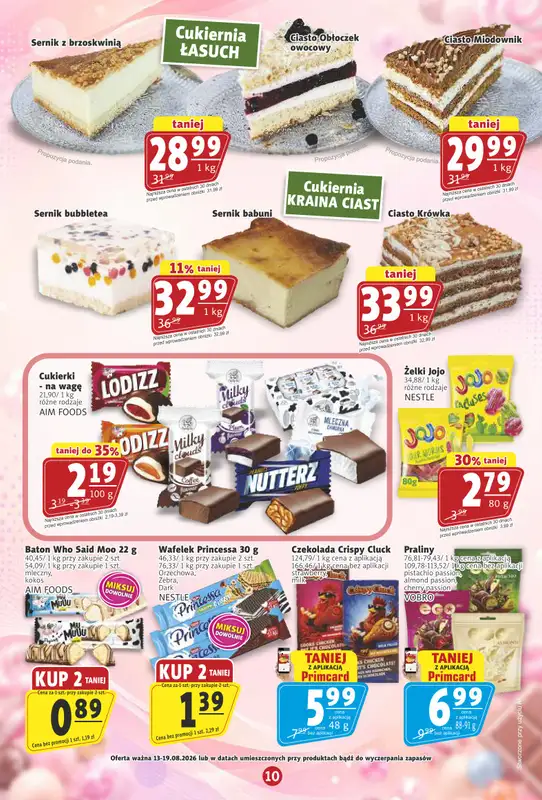 Prim Market - gazetka promocyjna Gazetka od czwartku 13.08 do środy 19.08 - strona 10