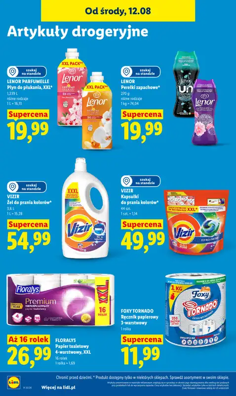 Lidl - gazetka promocyjna Gazetka Ważna Od 12.08 Do 14.08 od środy 12.08 do piątku 14.08 - strona 94