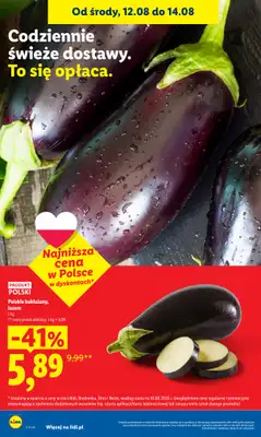 Lidl - gazetka promocyjna Gazetka Ważna Od 12.08 Do 14.08 od środy 12.08 do piątku 14.08 - strona 16