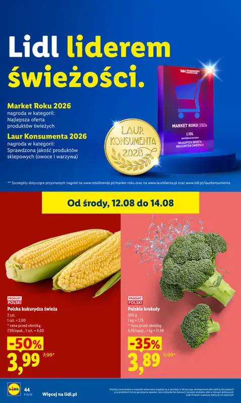 Lidl - gazetka promocyjna Gazetka Ważna Od 12.08 Do 14.08 od środy 12.08 do piątku 14.08 - strona 46
