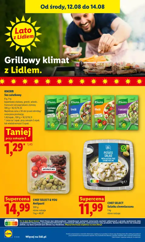 Lidl - gazetka promocyjna Gazetka Ważna Od 12.08 Do 14.08 od środy 12.08 do piątku 14.08 - strona 56