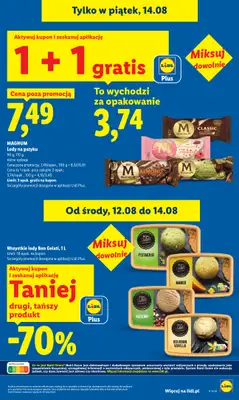 Lidl - gazetka promocyjna Gazetka Ważna Od 12.08 Do 14.08 od środy 12.08 do piątku 14.08 - strona 13