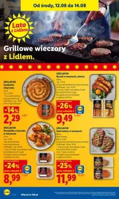 Lidl - gazetka promocyjna Gazetka Ważna Od 12.08 Do 14.08 od środy 12.08 do piątku 14.08 - strona 52