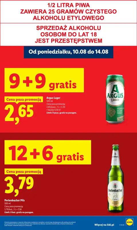 Lidl - gazetka promocyjna Gazetka Ważna Od 12.08 Do 14.08 od środy 12.08 do piątku 14.08 - strona 21