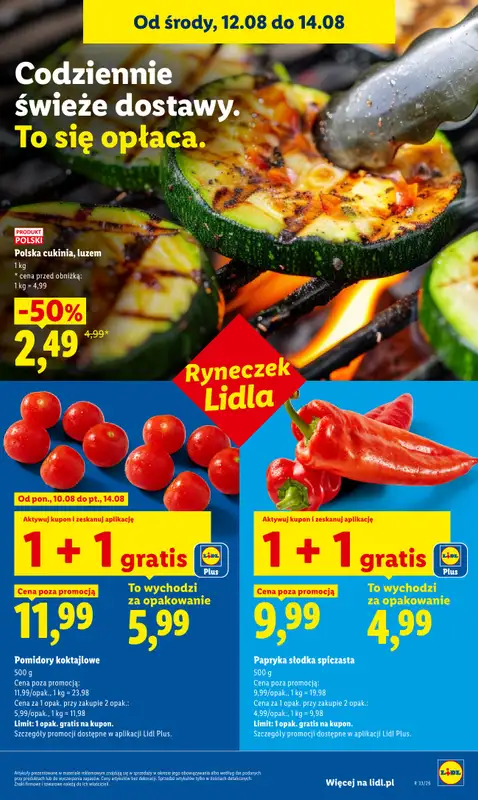 Lidl - gazetka promocyjna Gazetka Ważna Od 12.08 Do 14.08 od środy 12.08 do piątku 14.08 - strona 47