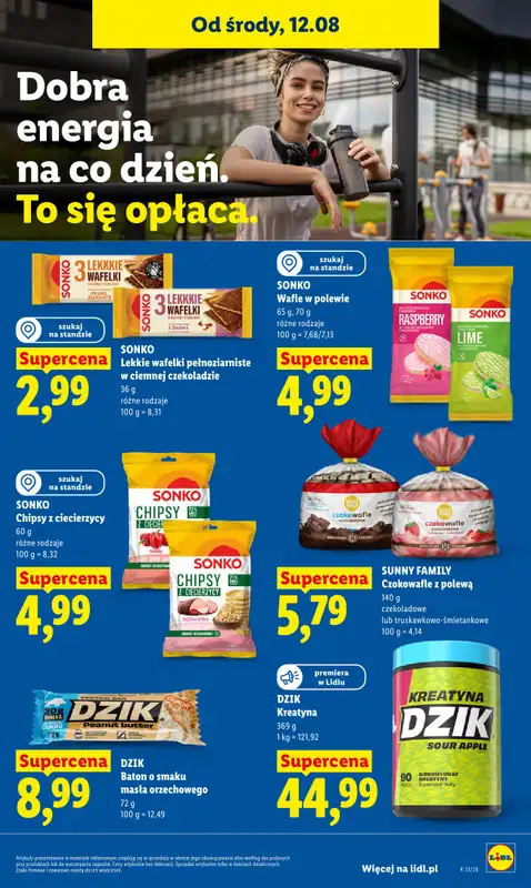 Lidl - gazetka promocyjna Gazetka Ważna Od 12.08 Do 14.08 od środy 12.08 do piątku 14.08 - strona 85