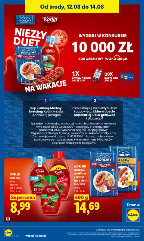 Lidl - gazetka promocyjna Gazetka Ważna Od 12.08 Do 14.08 od środy 12.08 do piątku 14.08 - strona 58