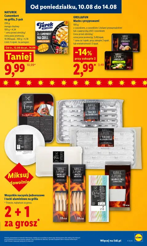 Lidl - gazetka promocyjna Gazetka Ważna Od 12.08 Do 14.08 od środy 12.08 do piątku 14.08 - strona 57