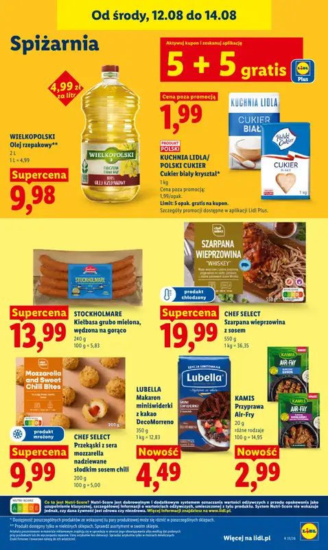 Lidl - gazetka promocyjna Gazetka Ważna Od 12.08 Do 14.08 od środy 12.08 do piątku 14.08 - strona 87
