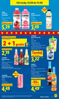 Lidl - gazetka promocyjna Gazetka Ważna Od 12.08 Do 14.08 od środy 12.08 do piątku 14.08 - strona 71