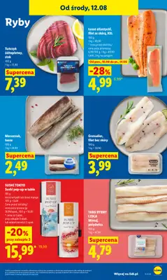 Lidl - gazetka promocyjna Gazetka Ważna Od 12.08 Do 14.08 od środy 12.08 do piątku 14.08 - strona 65