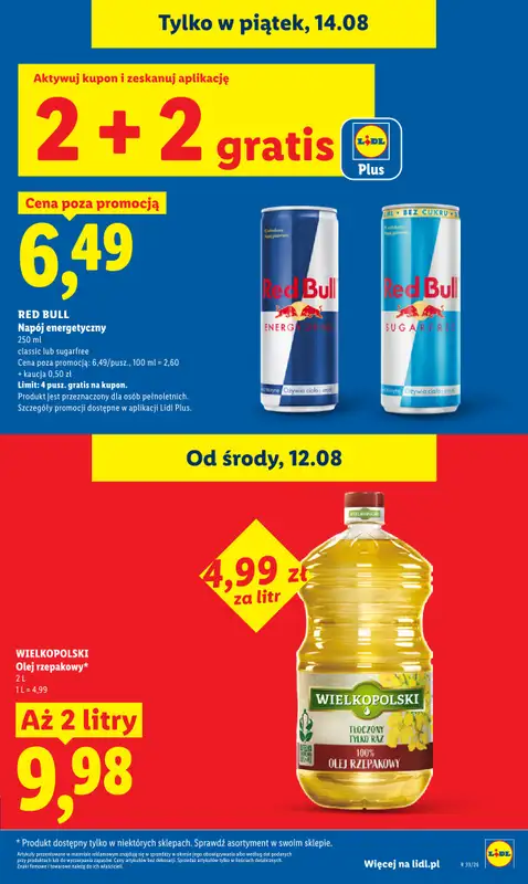 Lidl - gazetka promocyjna Gazetka Ważna Od 12.08 Do 14.08 od środy 12.08 do piątku 14.08 - strona 23
