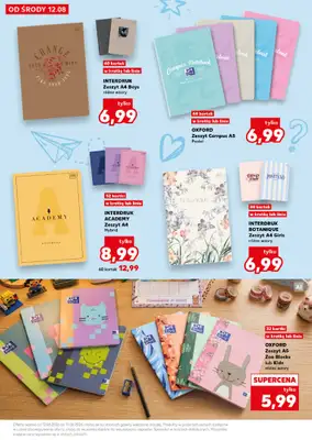 Kaufland - gazetka promocyjna Oferta Kaufland - do Szkoły! od środy 12.08 do środy 19.08 - strona 9